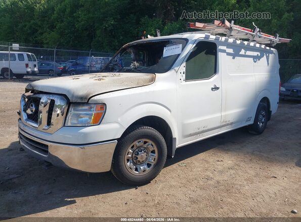 1N6AF0KY2HN804169 2017 NISSAN NV CARGO NV2500 HD White წინა მარცხენა ხედი სამი მეოთხედიდან