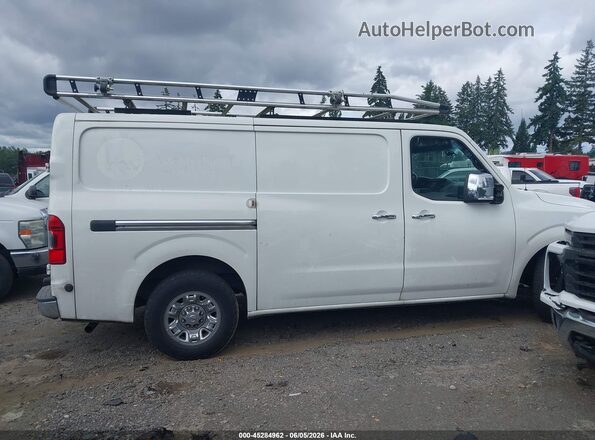 1N6AF0KY9LN800354 2020 NISSAN NV CARGO NV3500 HD Белый Вид задней части салона