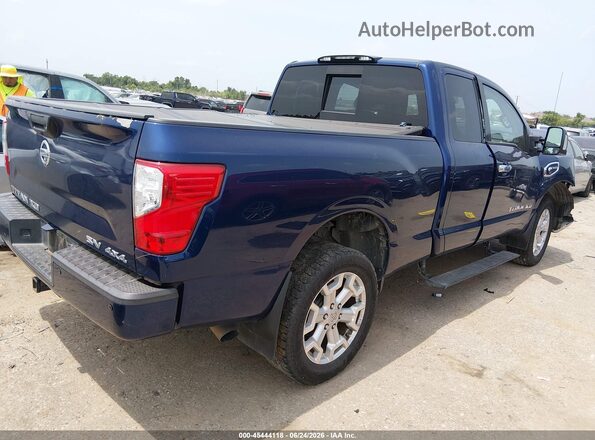 1N6BA1C41HN552838 2017 NISSAN TITAN XD Синий Задняя правая четверть