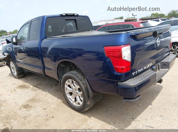 1N6BA1C41HN552838 2017 NISSAN TITAN XD Синий Задняя левая четверть