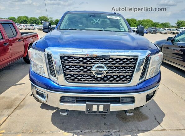 1N6BA1C44HN560982 2017 NISSAN TITAN Blue Դիմացի տեսք