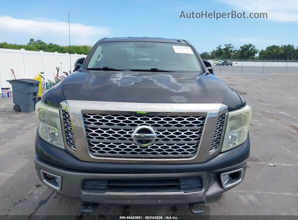 1N6BA1F22GN506637 2016 NISSAN TITAN XD Black Vista del cuadro de instrumentos