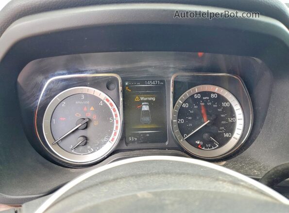 1N6BA1F23GN511586 2016 NISSAN TITAN Black Widok zestawu wskaźników
