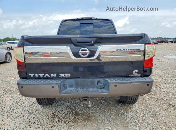 1N6BA1F23GN511586 2016 NISSAN TITAN Black Widok z tyłu