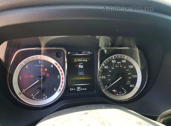 1N6BA1F27GN503233 2016 NISSAN TITAN Brown Instrument cluster view
