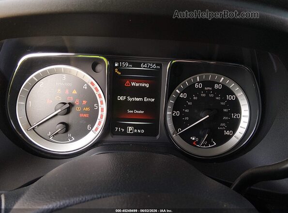 1N6BA1F29GN508076 2016 NISSAN TITAN XD Brown Հետևի նստատեղերի տեսք