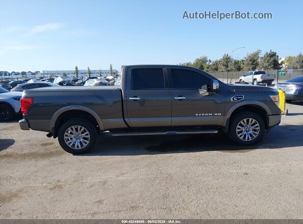 1N6BA1F29GN508076 2016 NISSAN TITAN XD Brown Սալոնի հետևի տեսք