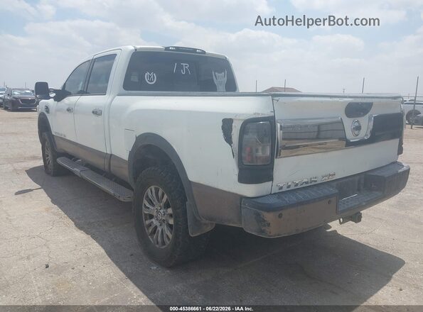 1N6BA1F29GN509406 2016 NISSAN TITAN XD White Rear left