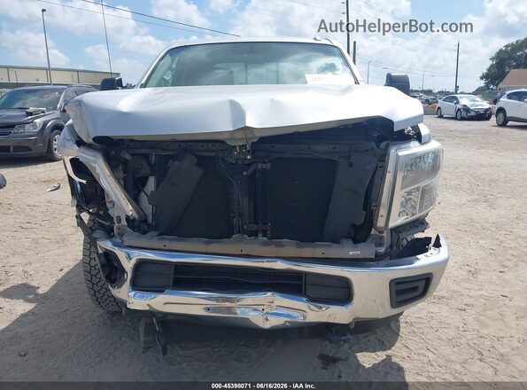 1N6BA1F34HN548964 2017 NISSAN TITAN XD Silver წინა ხედი