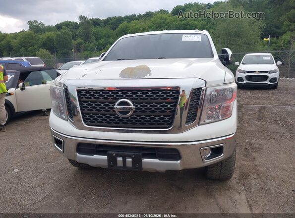 1N6BA1F36HN549226 2017 NISSAN TITAN XD White Widok zestawu wskaźników