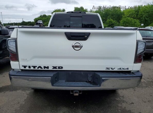 1N6BA1F38GN516341 2016 NISSAN TITAN White Widok z tyłu