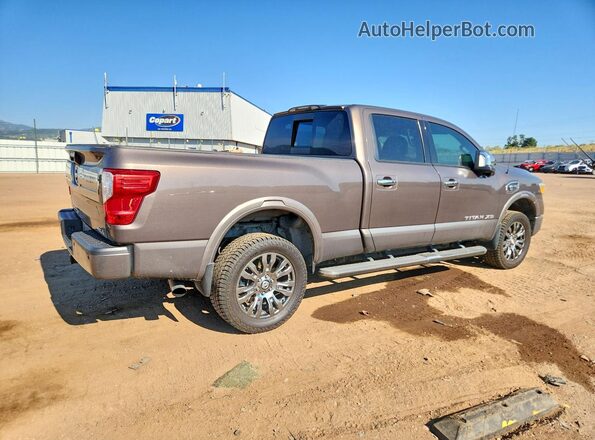 1N6BA1F41GN510566 2016 NISSAN TITAN Brown Tył prawy