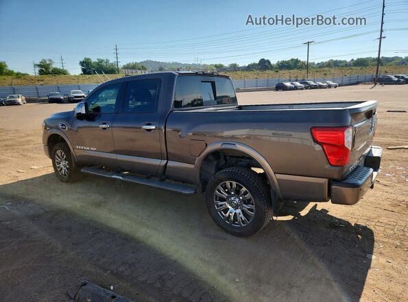 1N6BA1F41GN510566 2016 NISSAN TITAN Brown Tył lewy