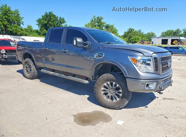 1N6BA1F42GN502492 2016 NISSAN TITAN Gray Front right