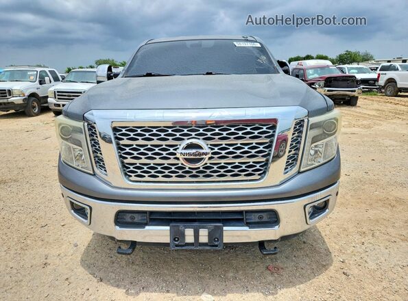 1N6BA1F42GN504243 2016 NISSAN TITAN Gray Front view