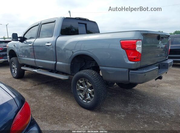 1N6BA1F43JN525660 2018 NISSAN TITAN XD Gray Tył lewy
