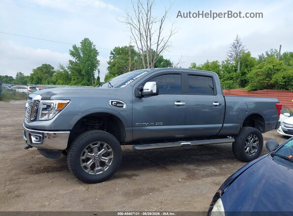 1N6BA1F43JN525660 2018 NISSAN TITAN XD Gray Widok wnętrza 360 stopni
