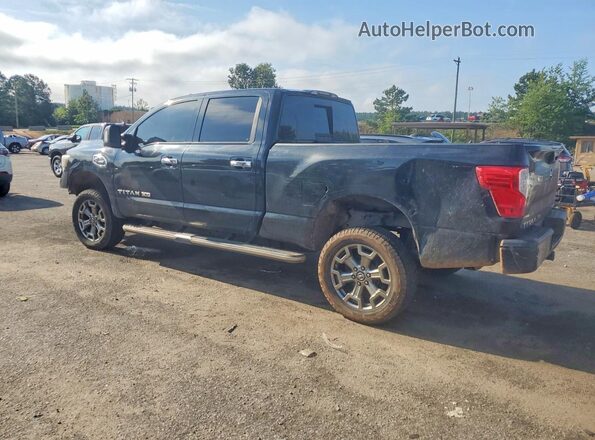 1N6BA1F43JN544421 2018 NISSAN TITAN Black უკანა მარცხენა