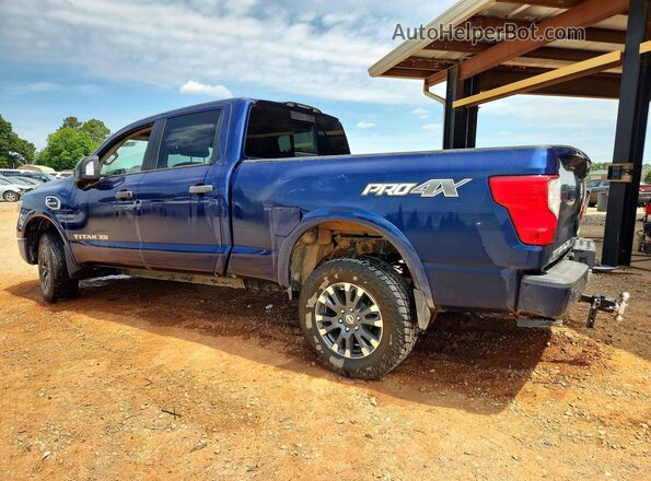 1N6BA1F44HN520509 2017 NISSAN TITAN Blue უკანა მარცხენა