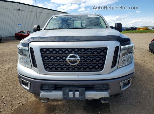 1N6BA1F44HN529503 2017 NISSAN TITAN Gray Вид спереду