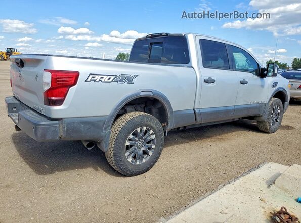 1N6BA1F44HN529503 2017 NISSAN TITAN Gray Задня права чверть
