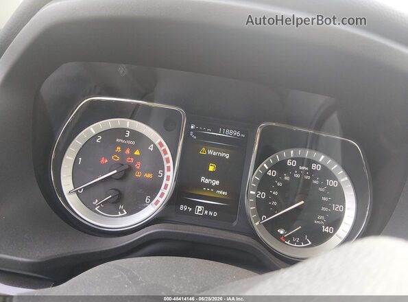 1N6BA1F44HN543580 2017 NISSAN TITAN XD Silver უკანა სავარძლების ხედი