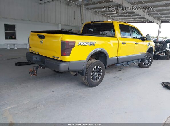 1N6BA1F44HN558001 2017 NISSAN TITAN XD Yellow Հետևի աջ