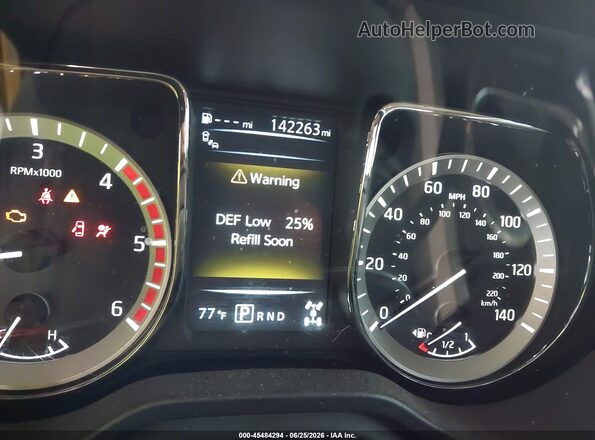 1N6BA1F44HN558001 2017 NISSAN TITAN XD Yellow Հետևի նստատեղերի տեսք