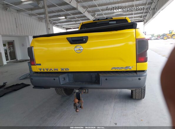 1N6BA1F44HN558001 2017 NISSAN TITAN XD Yellow 