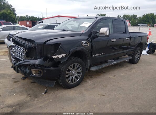 1N6BA1F44HN561268 2017 NISSAN TITAN XD Black Front left