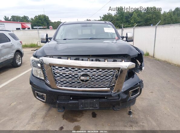 1N6BA1F44HN561268 2017 NISSAN TITAN XD Black Rear interior view