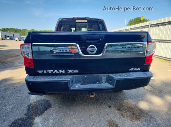 1N6BA1F45HN560615 2017 NISSAN TITAN Black Հետևի տեսք