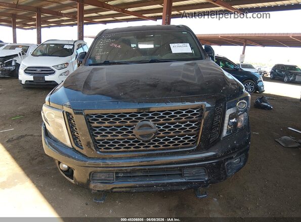 1N6BA1F45JN549829 2018 NISSAN TITAN XD Black Սալոնի հետևի տեսք