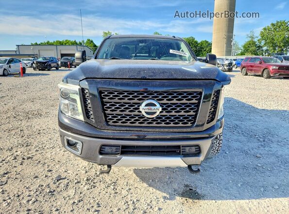 1N6BA1F46HN539756 2017 NISSAN TITAN Black Vista frontal