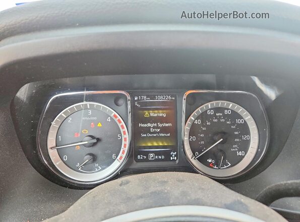1N6BA1F46JN529458 2018 NISSAN TITAN Серый Вид щитка приборов