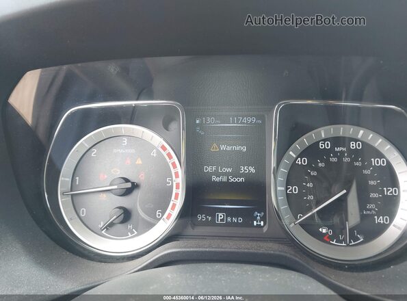1N6BA1F47HN536879 2017 NISSAN TITAN XD Белый Вид задних сидений