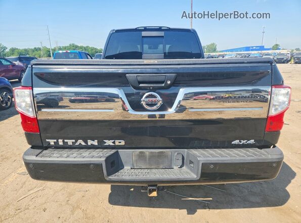 1N6BA1F48GN513755 2016 NISSAN TITAN Черный Вид сзади