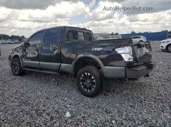 1N6BA1F48HN567283 2017 NISSAN TITAN Black Задня ліва чверть