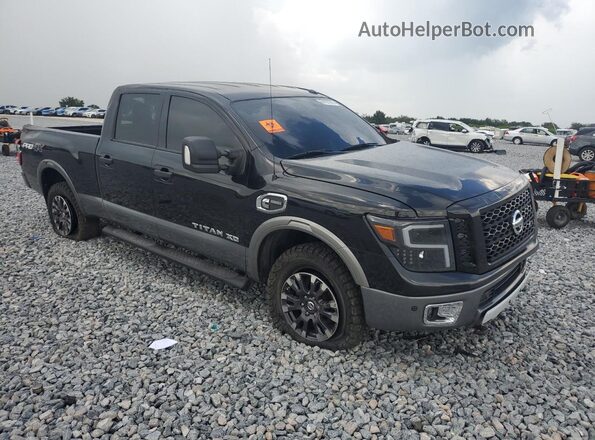 1N6BA1F48HN567283 2017 NISSAN TITAN Black Передня права чверть