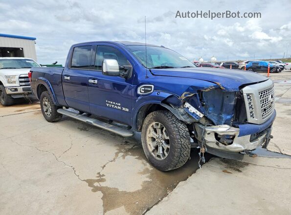 1N6BA1F48HN574251 2017 NISSAN TITAN Синий 