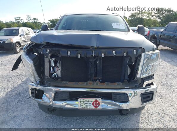 1N6BA1F48JN541062 2018 NISSAN TITAN XD Gray Vista del cuadro de instrumentos