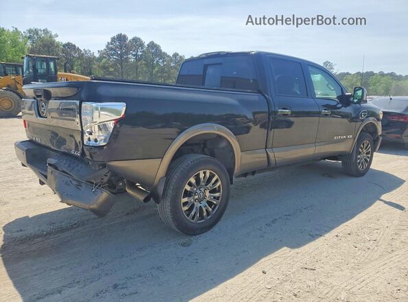 1N6BA1F49GN507575 2016 NISSAN TITAN Black Задня права чверть
