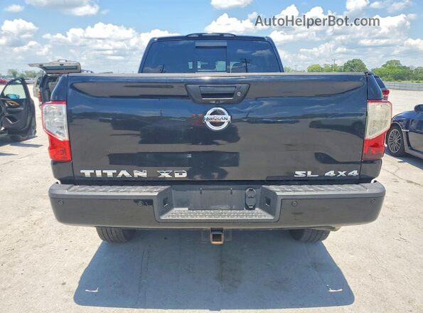 1N6BA1F4XGN514647 2016 NISSAN TITAN Black Rear view