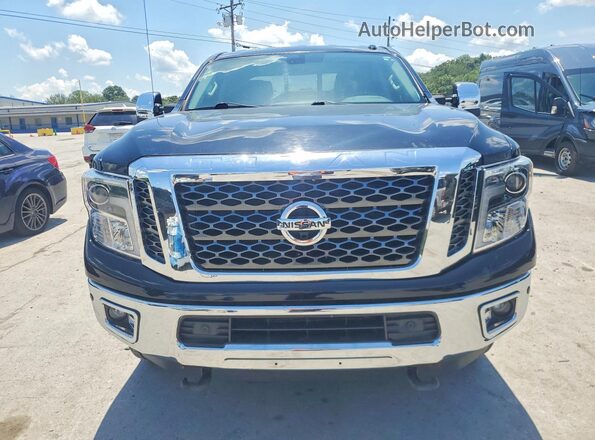 1N6BA1F4XGN514647 2016 NISSAN TITAN Black Front view