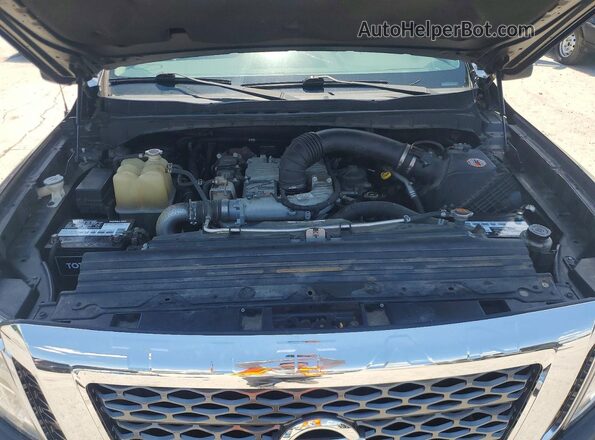 1N6BA1F4XGN514647 2016 NISSAN TITAN Black Rear interior view