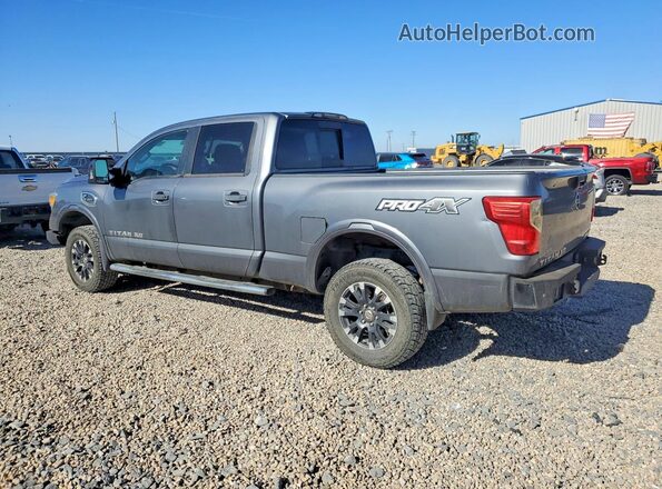 1N6BA1F4XKN520926 2019 NISSAN TITAN Gray Rear left