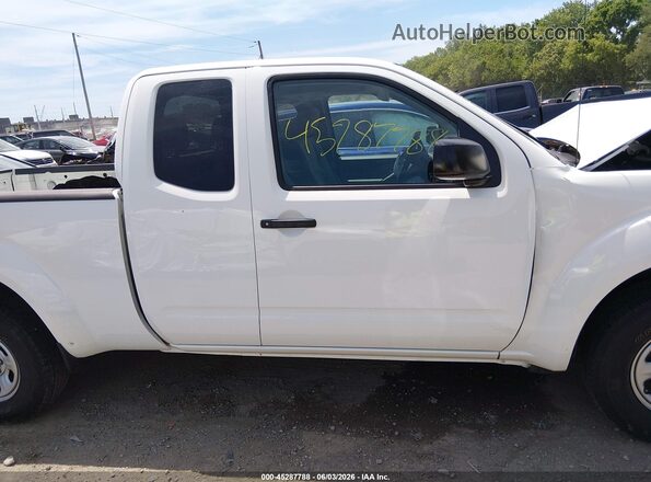 1N6BD0CT0KN706164 2019 NISSAN FRONTIER White უკანა სალონის ხედი