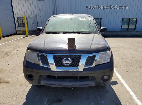 1N6BD0CT1HN734547 2017 NISSAN FRONTIER Black Вид спереду
