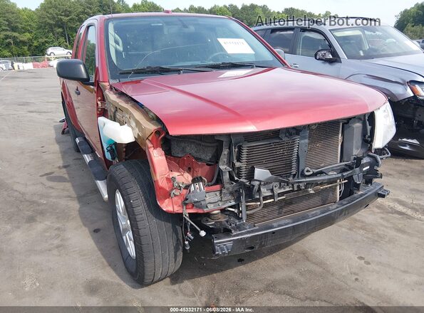 1N6BD0CT6HN770797 2017 NISSAN FRONTIER Red Front view