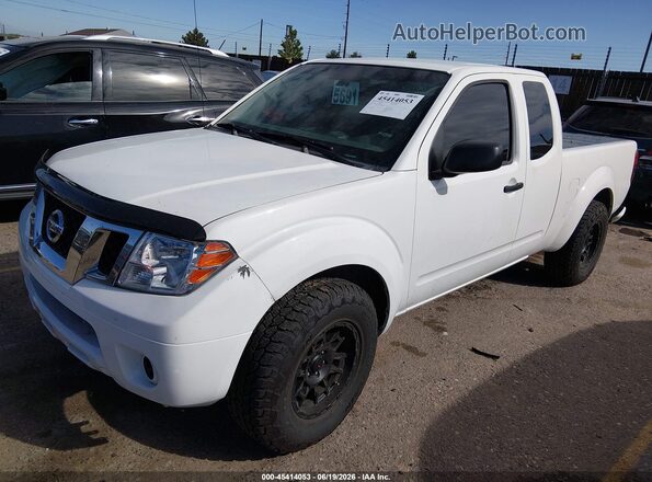 1N6BD0CT7KN740649 2019 NISSAN FRONTIER Белый Передняя левая четверть